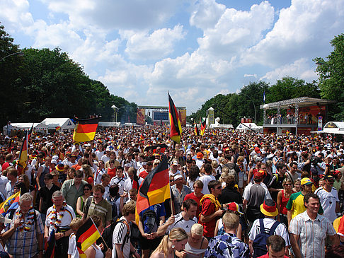 Foto Blick Richtung Siegessäule - Berlin