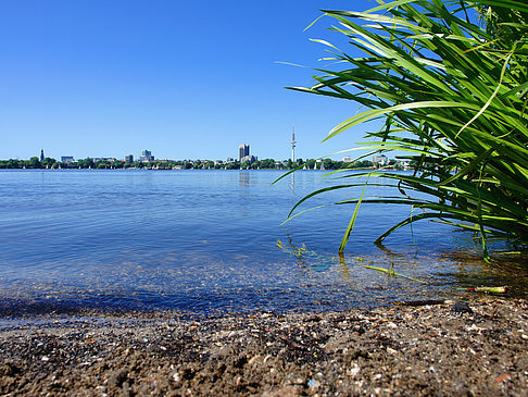 Badestrand an der Außenalster