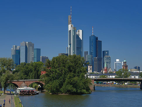 Skyline von Frankfurt Foto 