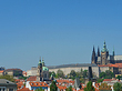 Blick auf die Burg Foto 